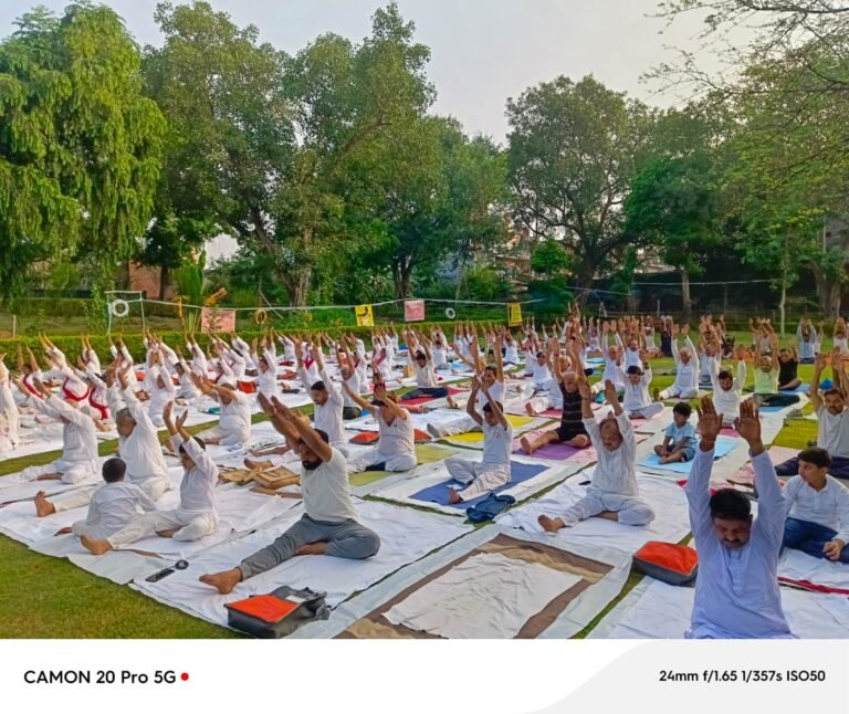 Yoga for One Earth, One Health